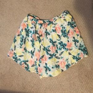 Floral shorts